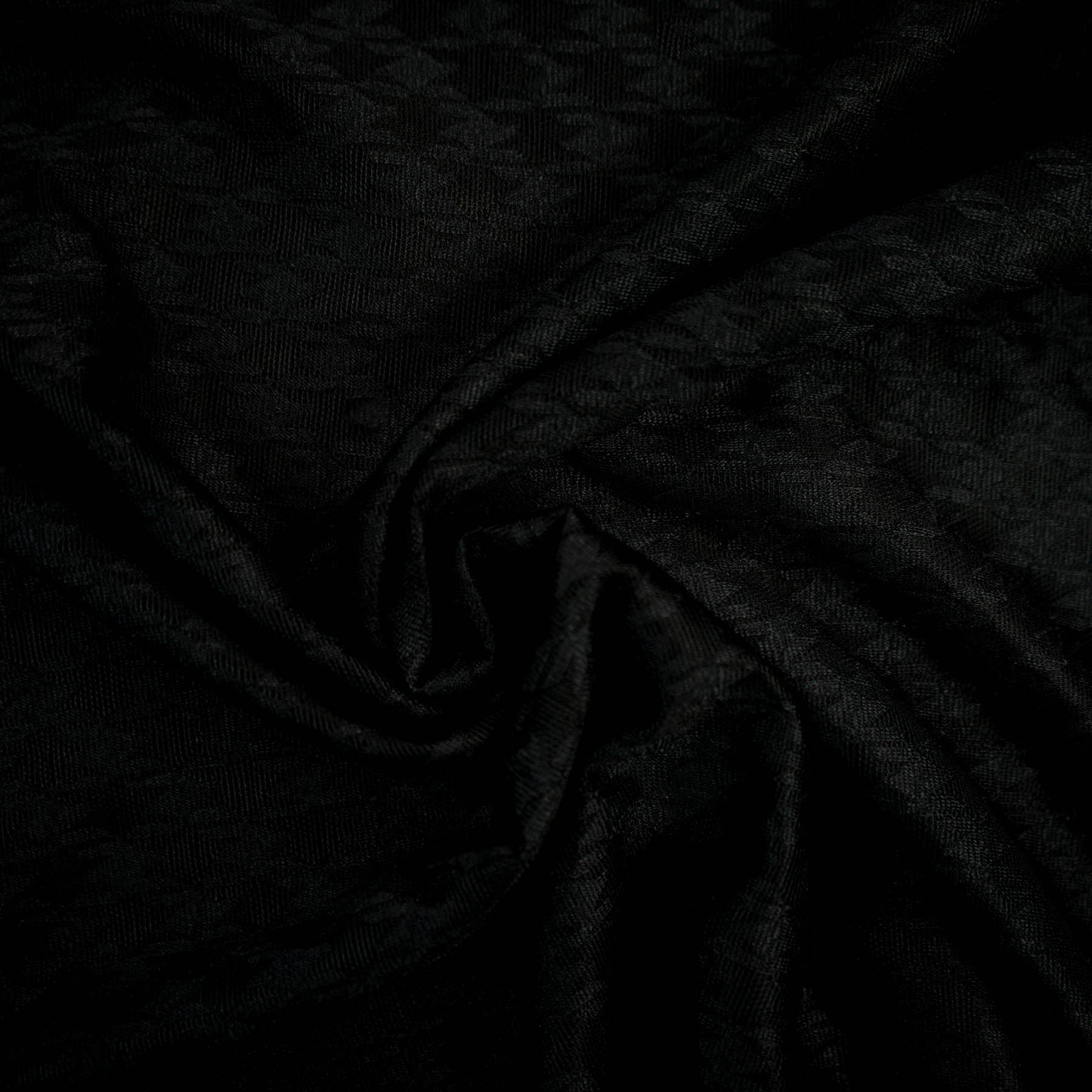 Dantela Usor Elastica negru lățime 140 cm