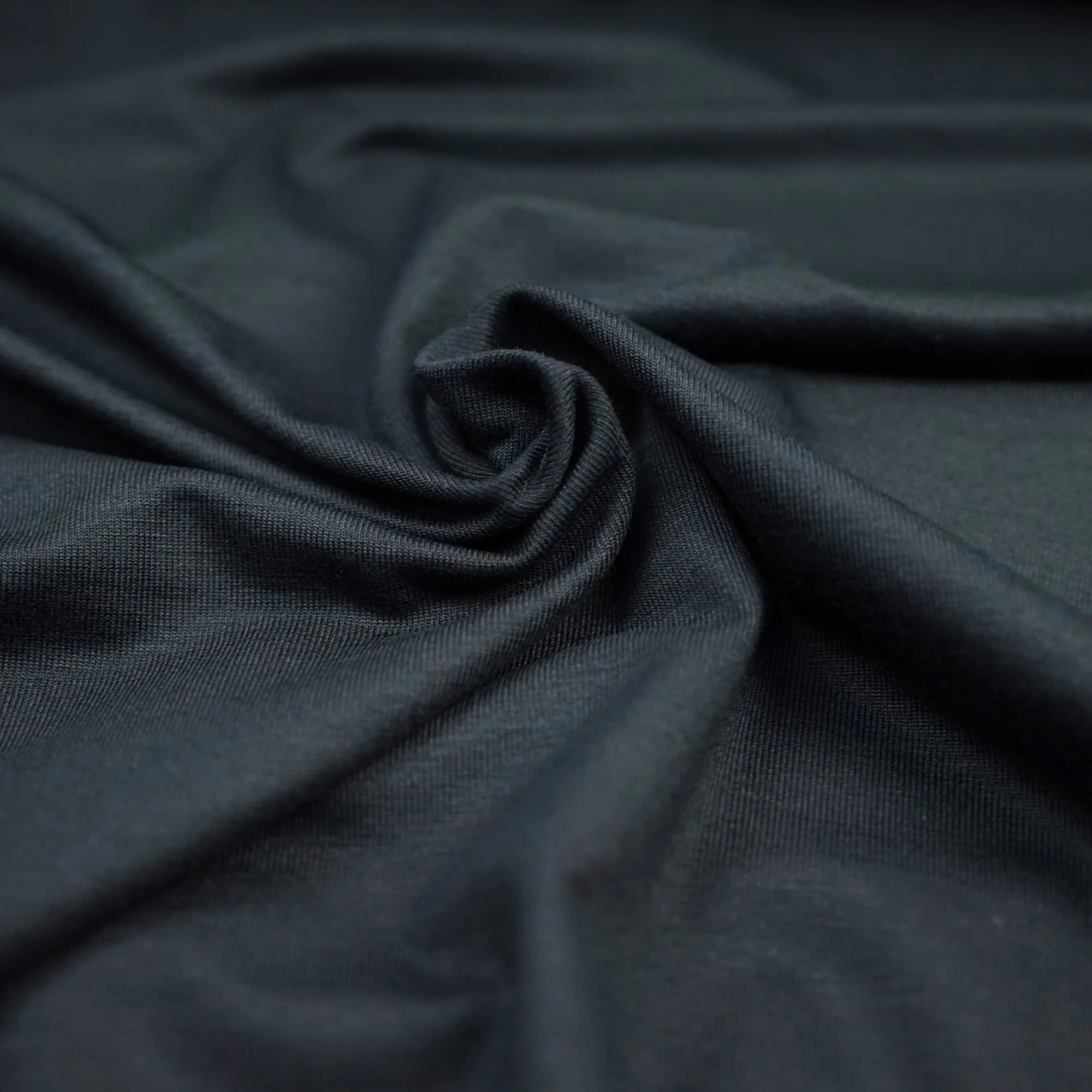 Bumbac cu elastan negru 150 cm lățime