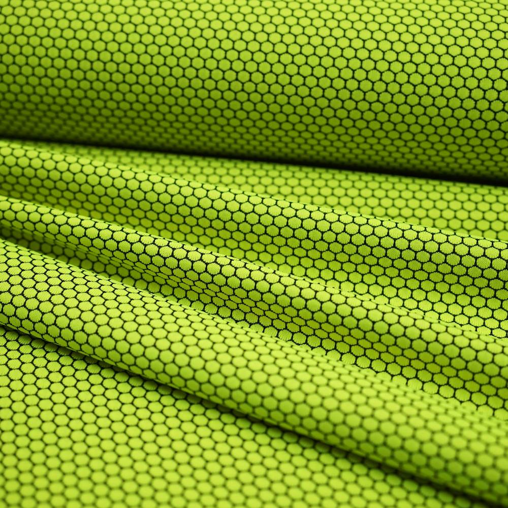 Tesatura Sintetica Verde Neon Usor Elastica Latime 170 Cm