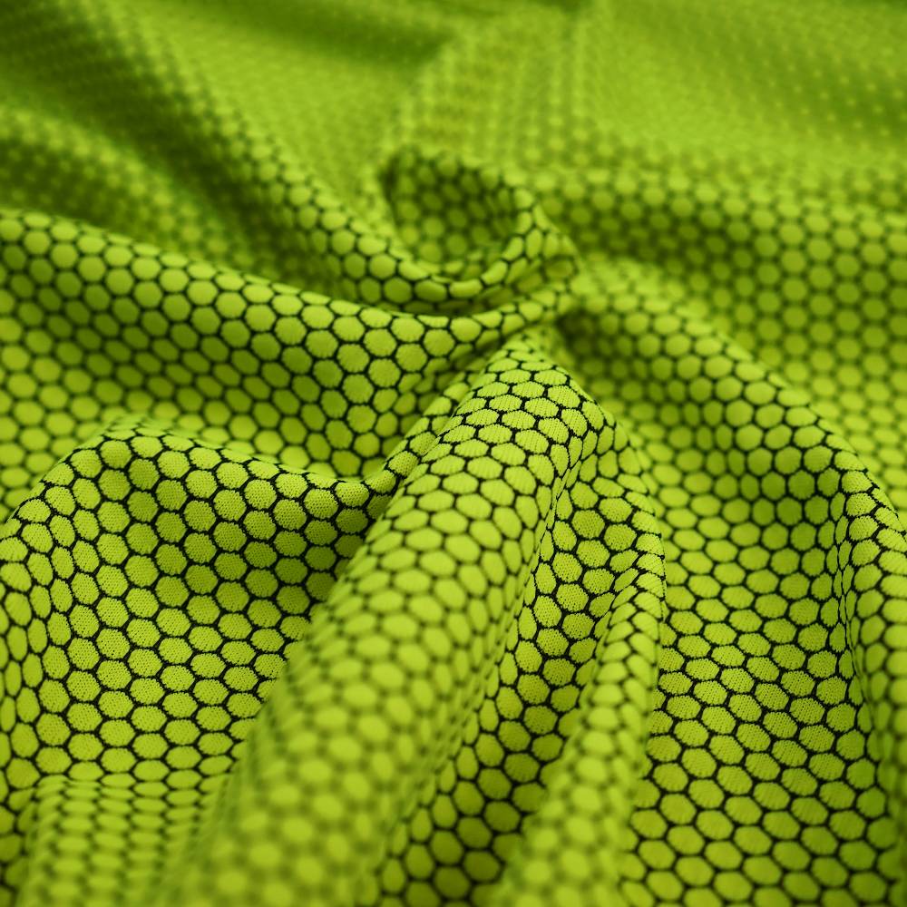 Tesatura Sintetica Verde Neon Usor Elastica Latime 170 Cm