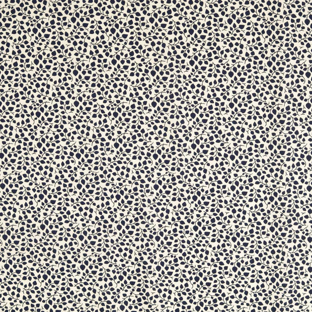 Bumbac fix ivoar cu model negrulatime 150 cm 100% bumbac