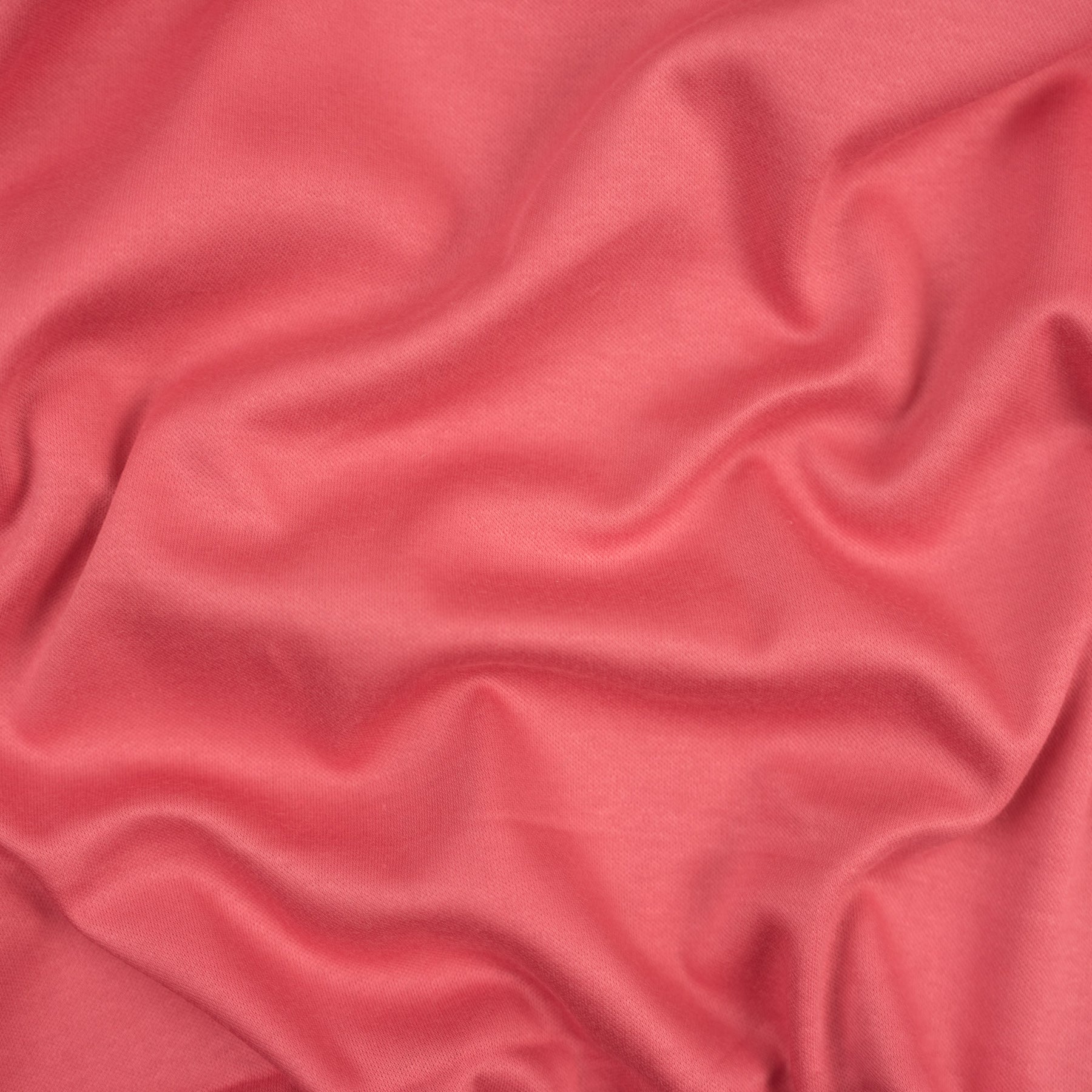 Bumbac elastic rosu coral  latime 150cm 95% bumbac 5 % elastan