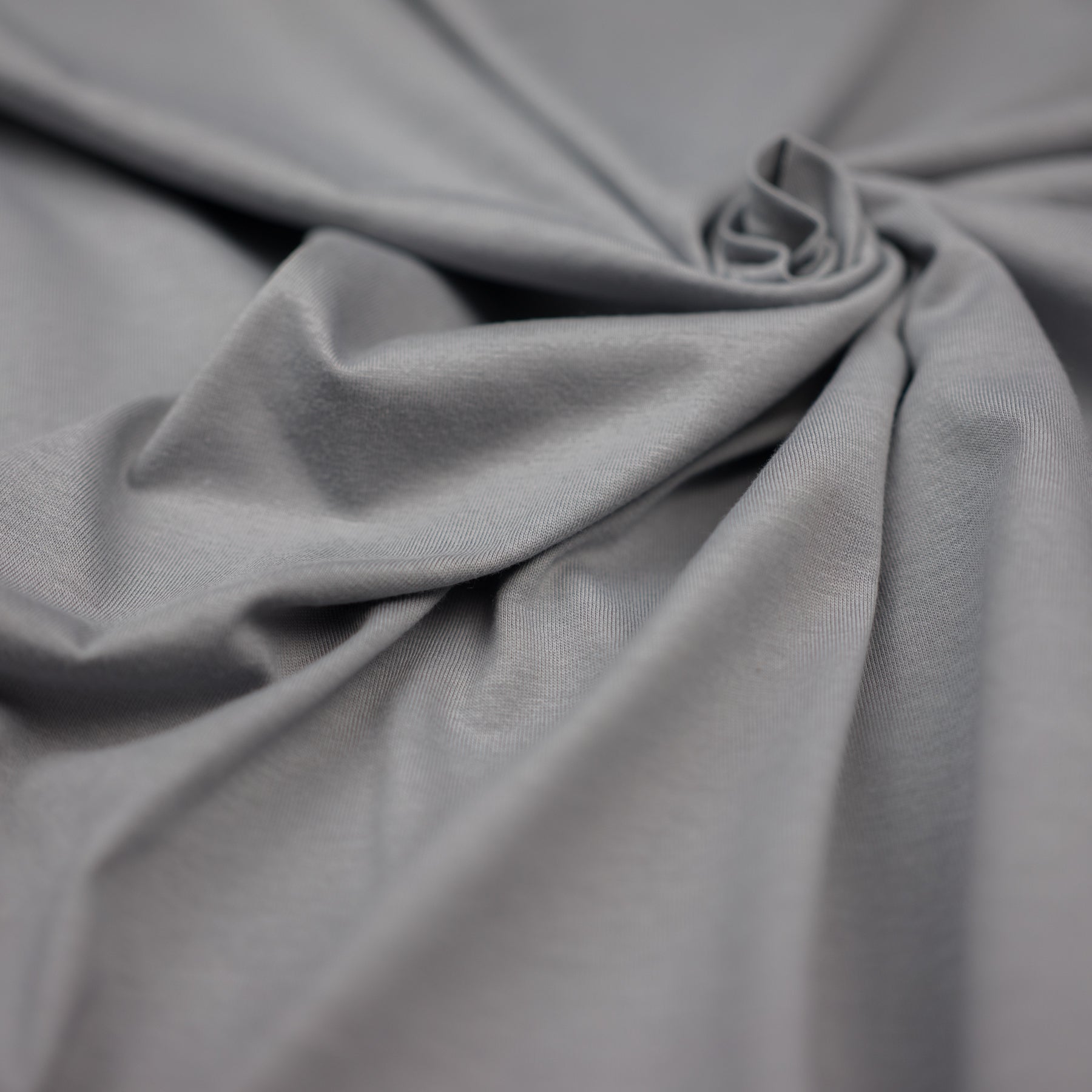 Bumbac subtire cu elastan gri 165 cm latime