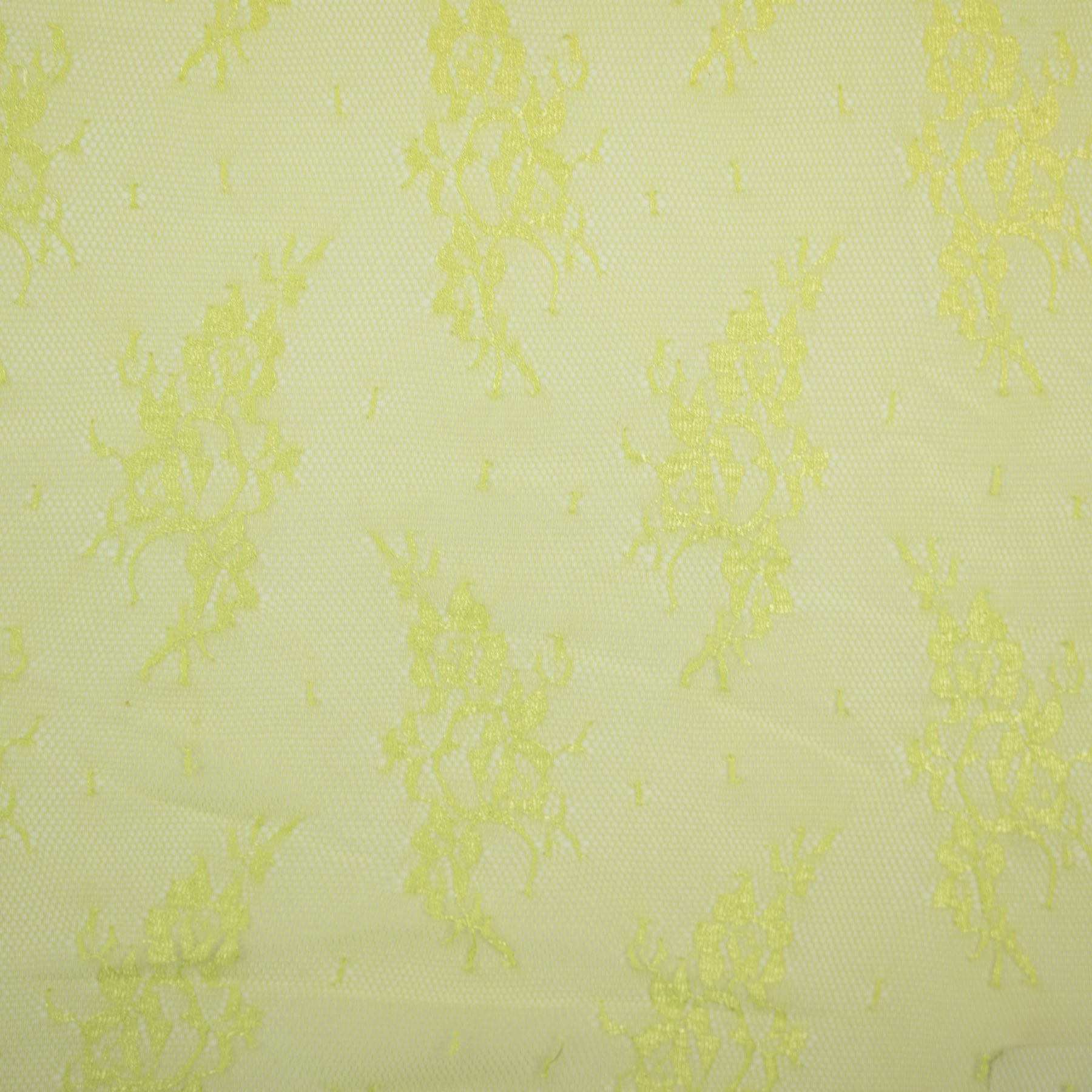 Dantela/tul subtire galben/lime 130 cm latime