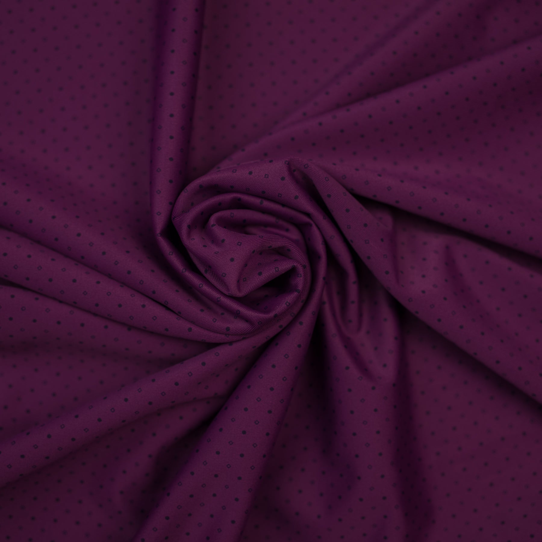 Lycra mov cu picatele negre 150 cm latime