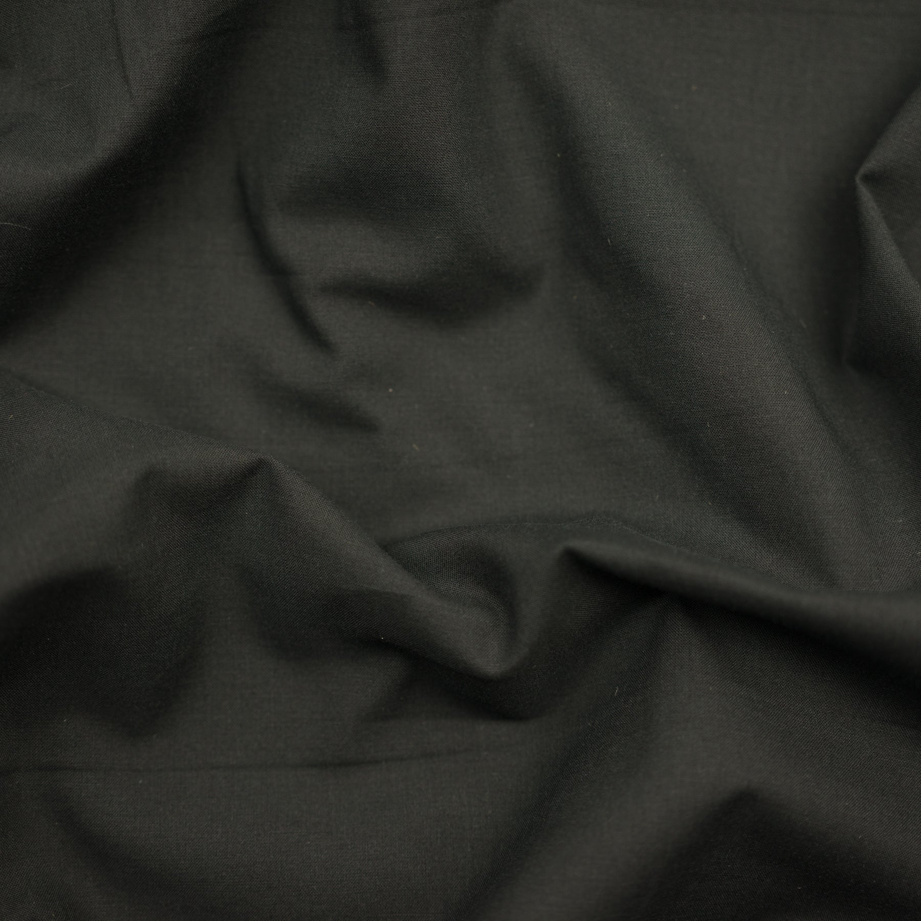 Poplin negru latime 150cm 90%bumbac 10%elastan