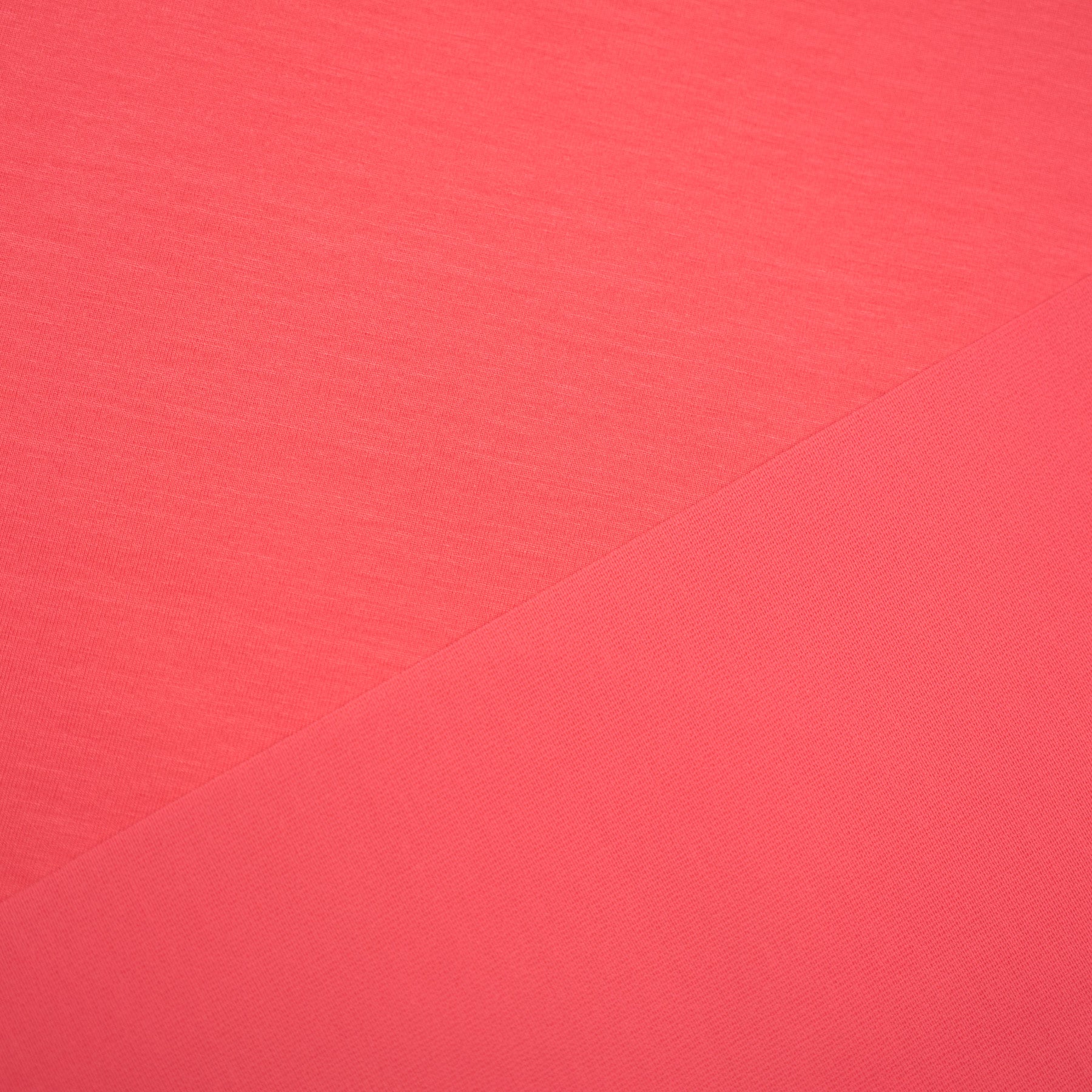 Tesatura sintetica fixa rosu coral 140 cm latime