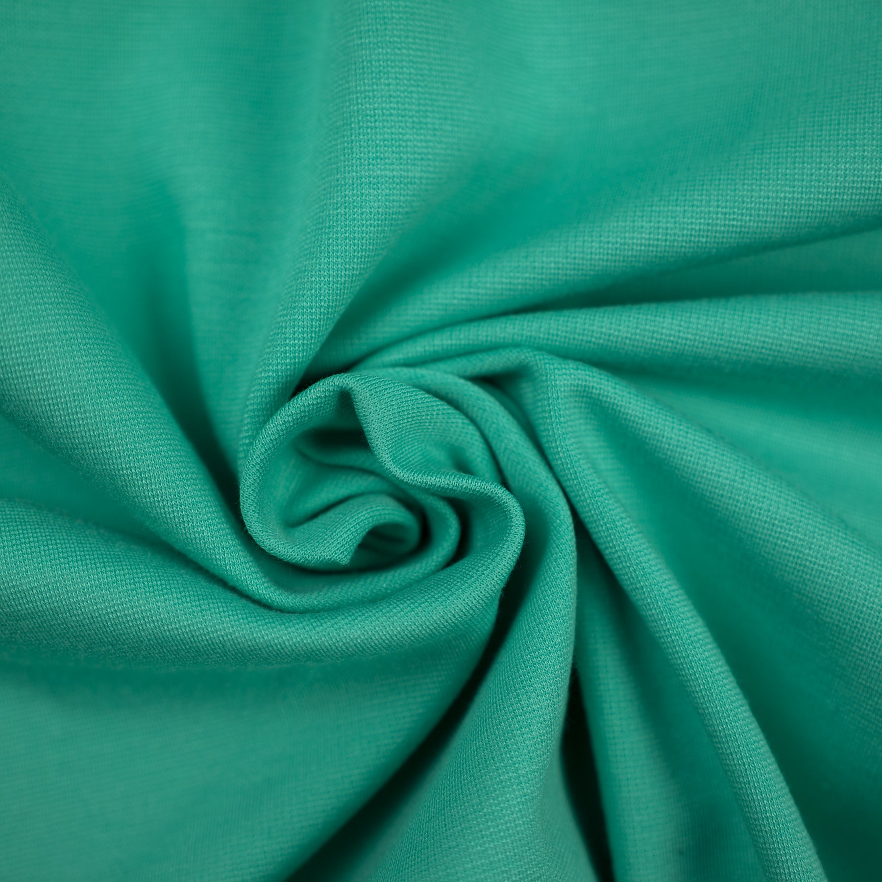 Punto Roma Verde turcoaz latime 150 cm 90%bumbac 10 %elastan