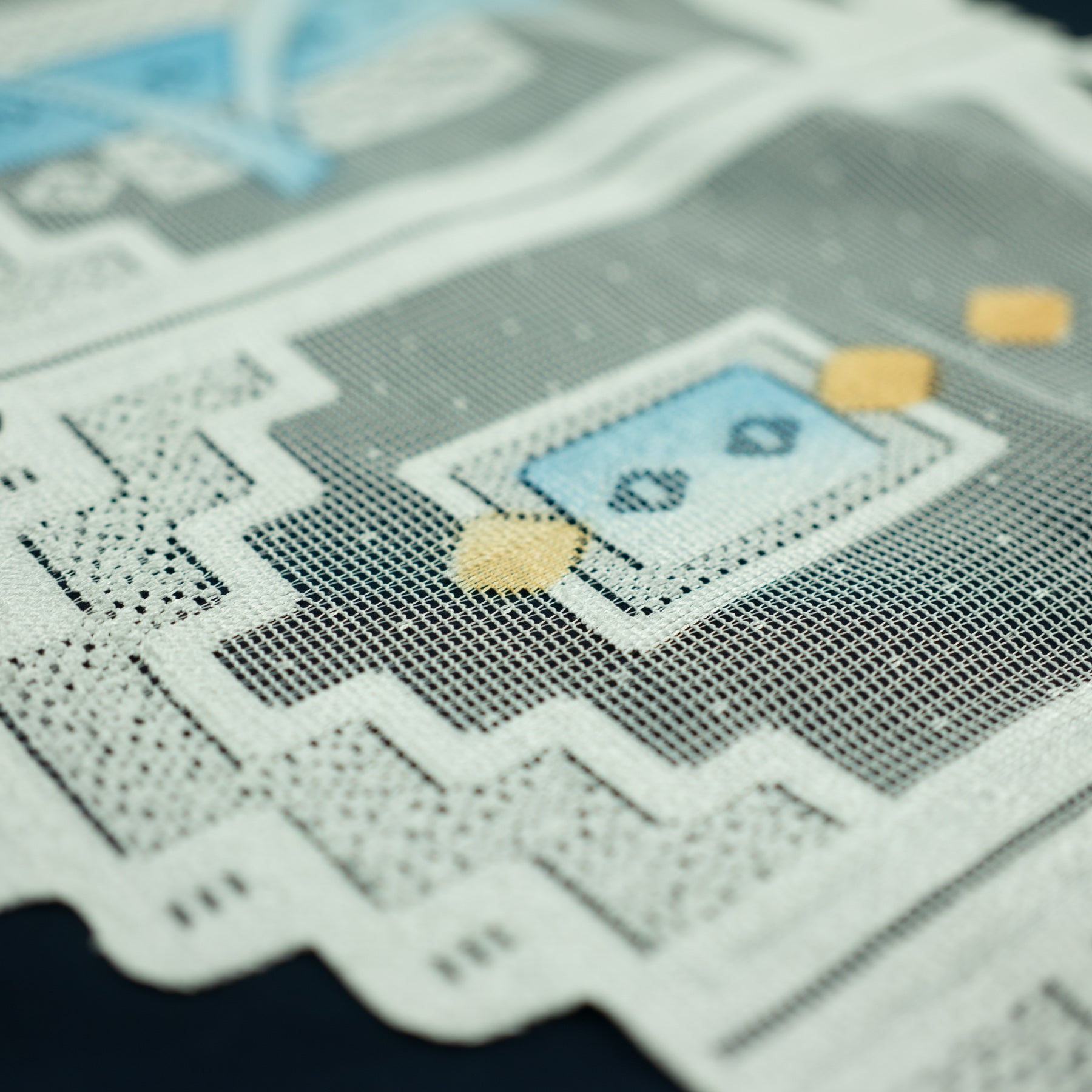 Perdeluta latime 30 cm 100% polyester