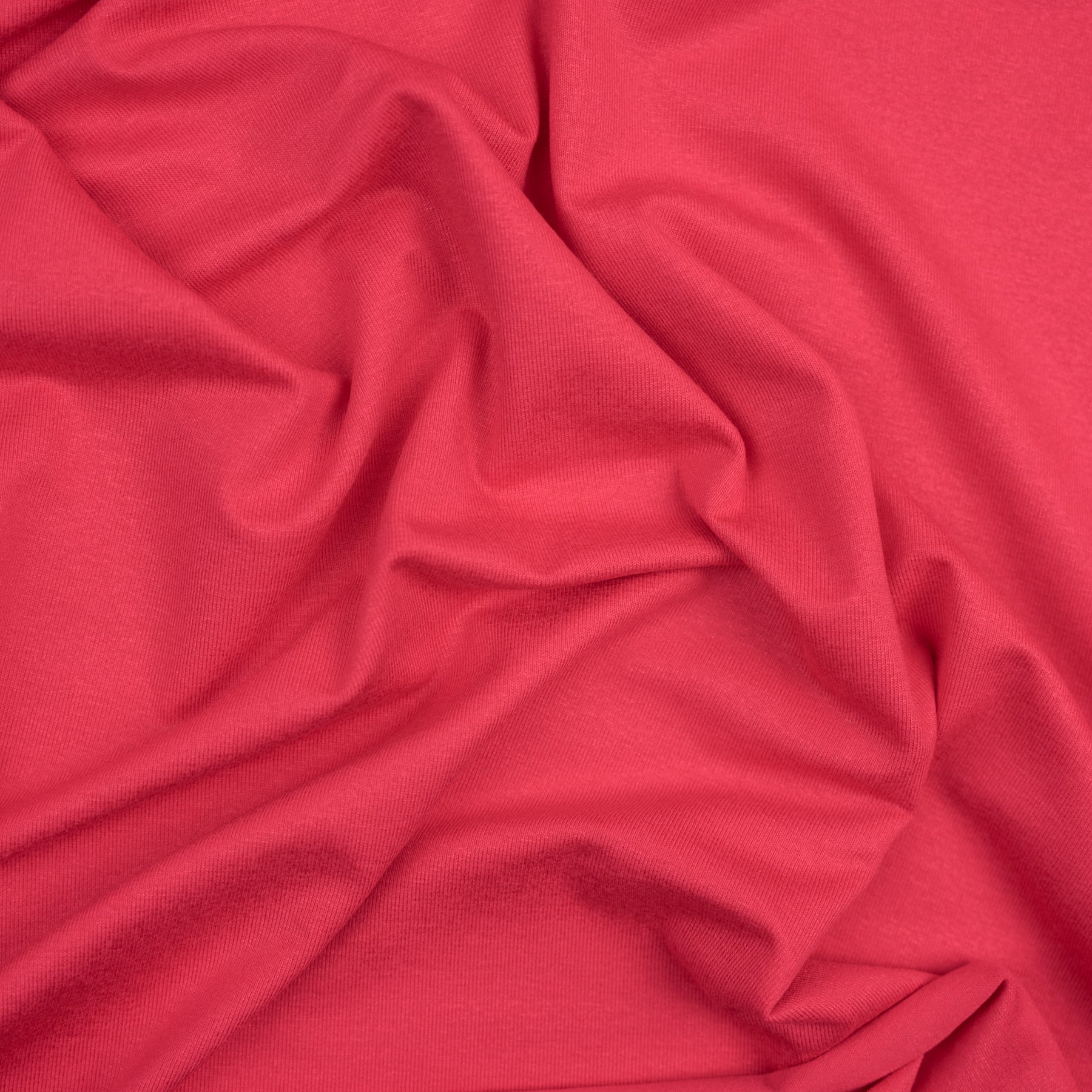 Viscoza elastica culoare rosu coral latime 150 cm 80%VI 20%elastan