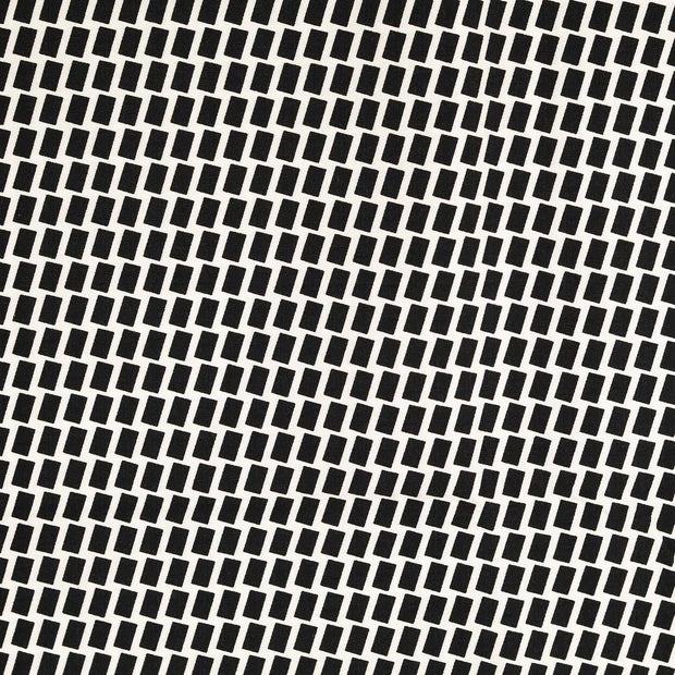 Țesatura bengalina cu model geometric negru 73%VI / 23%PA / 4%EL latime 149 cm